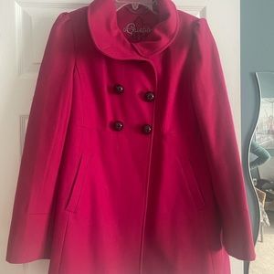 GUESS PINK TRENCH COAT